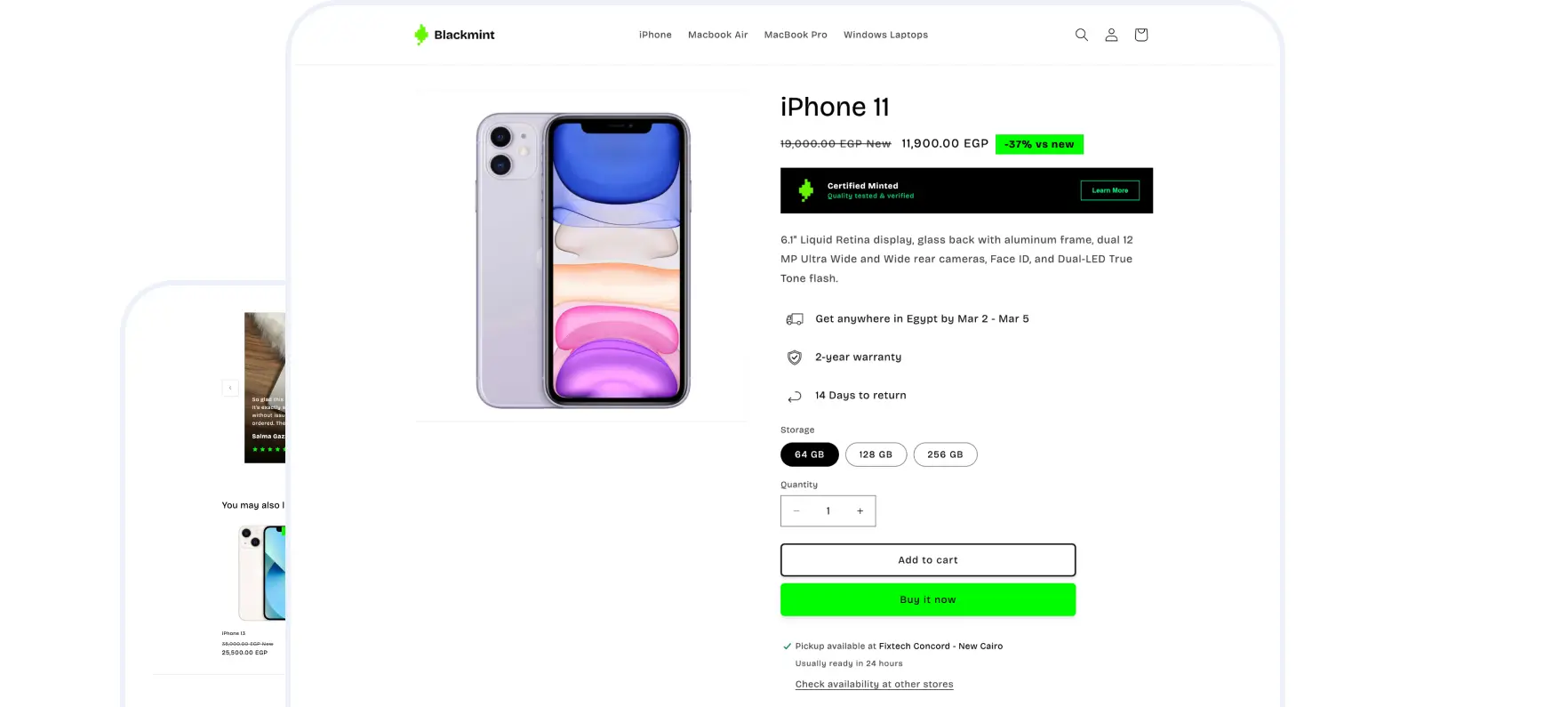 Black Mint diagnosis report